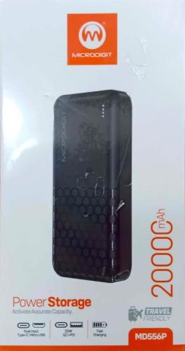 باور بانك Microdigit MD556P (سعة 20000 مللي أمبير)