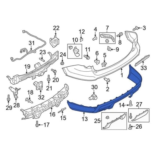 صدام خلفي اكسبلور تحت بفتحه حساس كامل 2011_2015