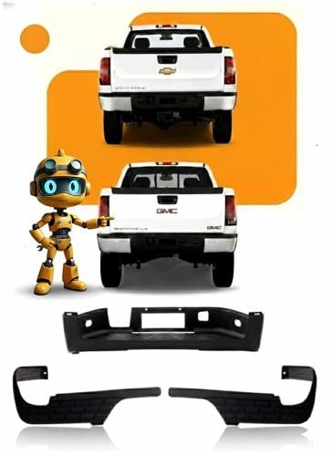 جلده صدام خلفي سييرا سلفرادو 2007_2013