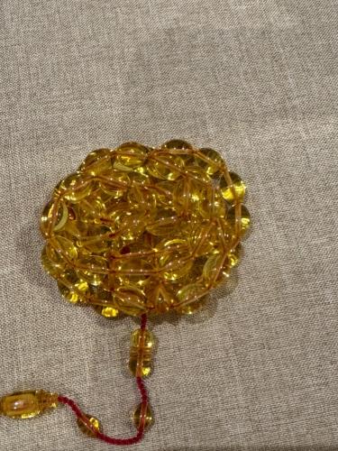 كهرمان سوبر شفاف زيتوني بتمليكة