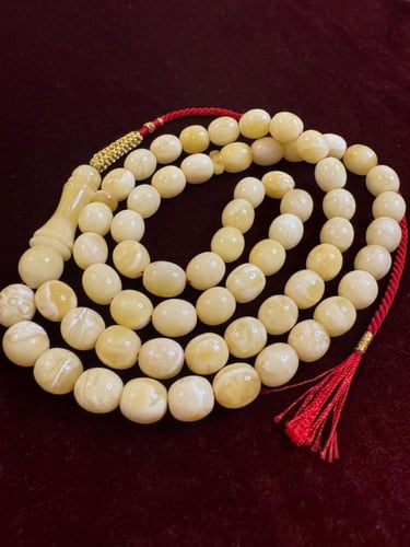 كهرمان بيض حمام مبرقع