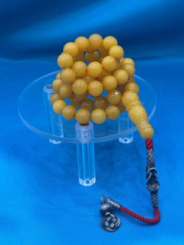 كهرمان دائري قديم خامة فخمممة ومميزة