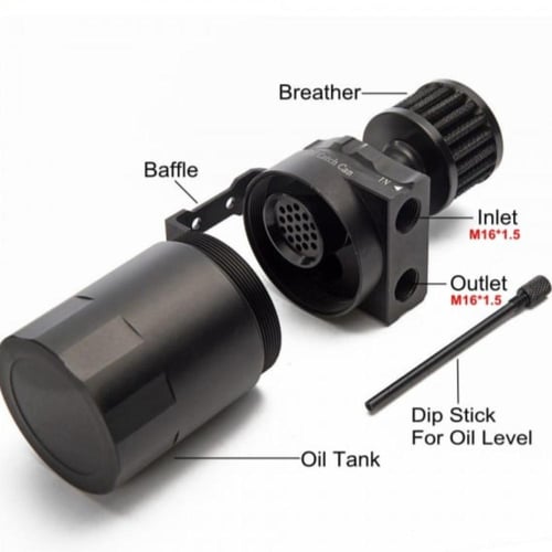 كاتش كان EPMAN - Universal Aluminum Oil Catch Tank