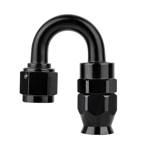 Fitting / PTFE 3AN Hose-End 180°