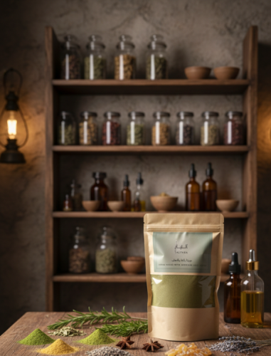 مورينجا بالسدر والأعشاب