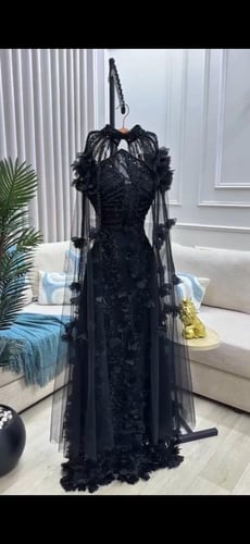 فستان سهره تل ورد /Mair Fashion