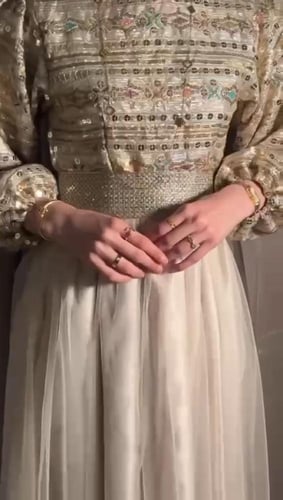 جلابيه يوم التأسيس تل أصلي فاخر من Miar Fashion