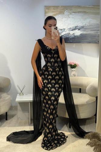 فستان سهره لكرا جورجيت / Mair Fashion