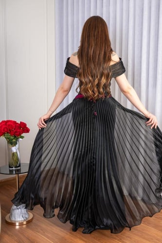 فستان باربي + اورجنزا بوليسيه /Mair Fashion