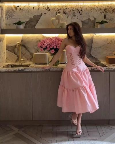 فستان لحمي باربي /Mair Fashion