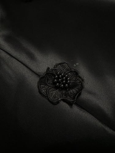 فستان اسود سهره ذيل ميكادو /Mair Fashion