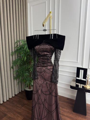 فستان سهره بتصميم راق وفخم