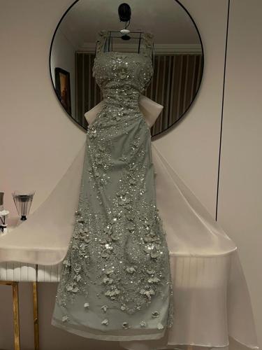 فستان لين الانيقه