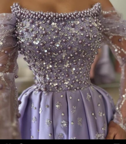 فستان سهرة تب صدر لولو /Mair Fashion