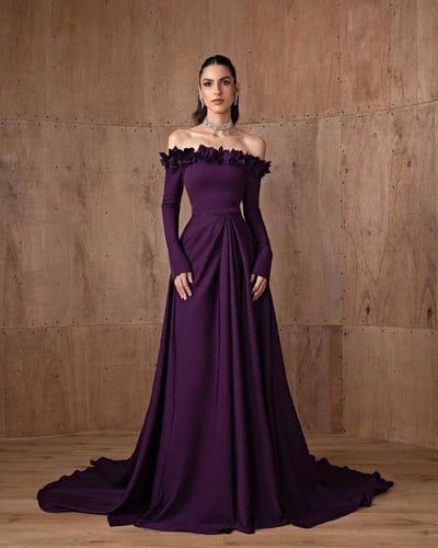 فستان ناعم موف صدر مورد /Mair Fashion