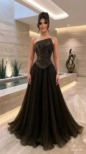 فستان سهره بتصميم يخطف الأنظار من Miar Fashion