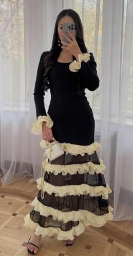 فستان سهره باربي تل تفته استرتش راااقي من Miar fas...