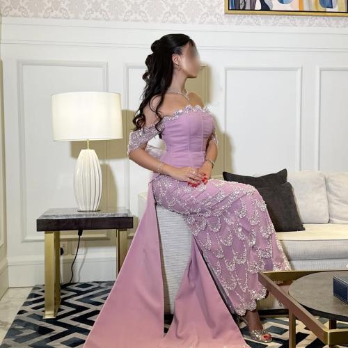 فستان سهره باربي كورسيه كلفه خرز راااقي من Mair Fa...