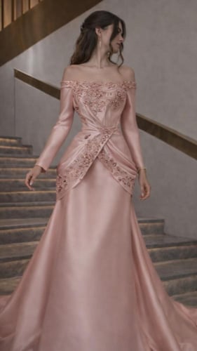 فستان الهنوف الانيقه