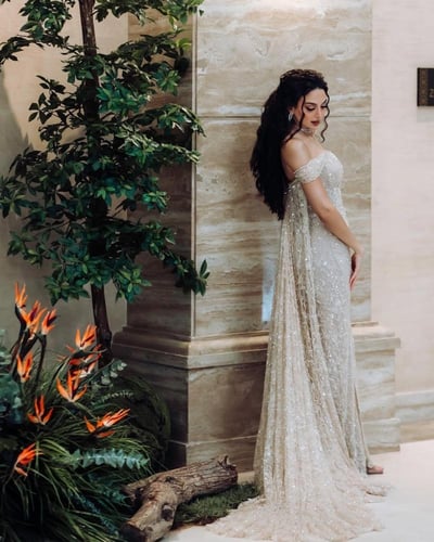 فستان لمى بتصميم فاخر