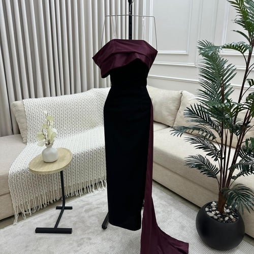 فستان العمر المحير انيق بلون جذاب