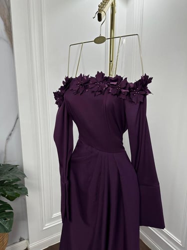 فستان ناعم موف صدر مورد /Mair Fashion