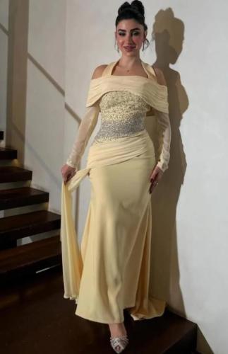 فستان ليموني باربي جورجيت من Mair Fashion