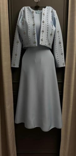 فستان سهره باربي تطريز شك يدوي فاخر من Miar Fashio...