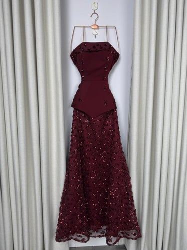 فستان سهره باربي أصلي تطريز شك راقي من Mair Fashio...