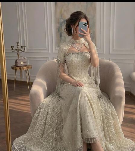 فستان سهره بتصميم راق وفخم من Miar Fashion