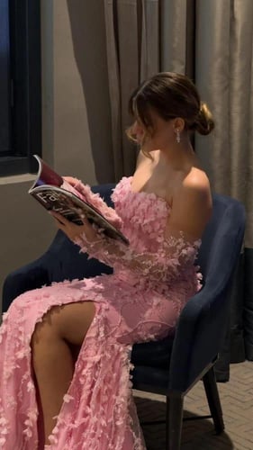 فستان سهرة بورود راقي /Mair Fashion