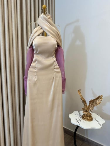 فستان كرنكل علا موف /Mair Fashion