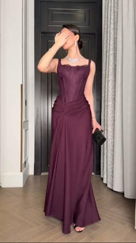 فستان باربي على دانتيل راقي / Mair Fashion