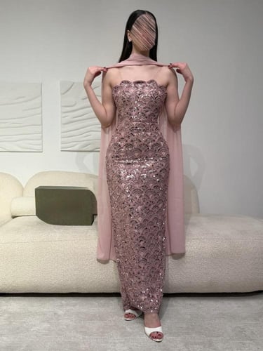 فستان نسرين الانيقه