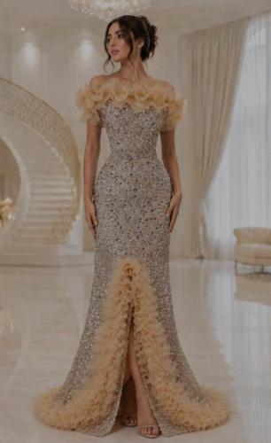 فستان سهره بتصميم مبدع من Miar Fashion