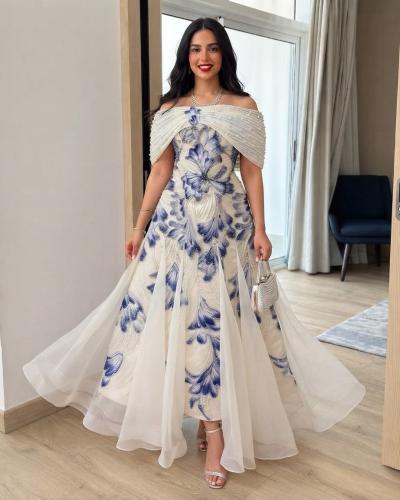 فستان كلفه سهره اوجنزا تطويز لول فاخر منmiar fashion
