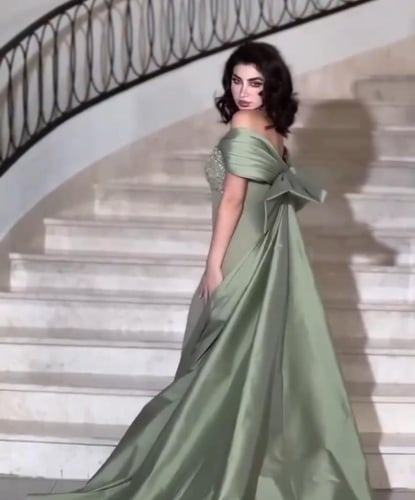 فستان مروه مطرز فااخر / Mair Fashion