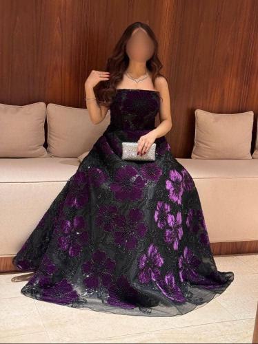 فستان سهره كلفه مطرز /Mair Fashion