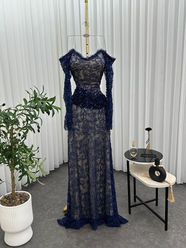 فستان سهره بطانه ناعمه /Mair Fashion