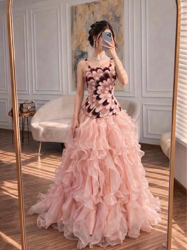 فستان سهره بتصميم راق وفخم من Miar Fashion