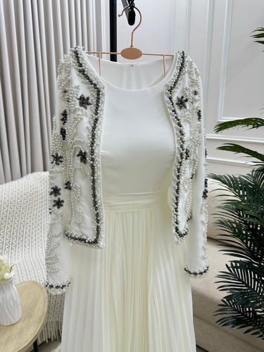 طقم تنوره راقي مطرز /Mair Fashion