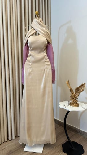 فستان كرنكل علا موف /Mair Fashion