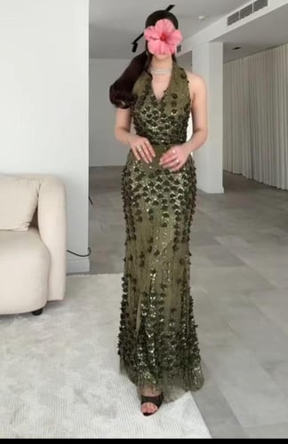 فستان سهره شك ورود راااقي من Mair Fashion