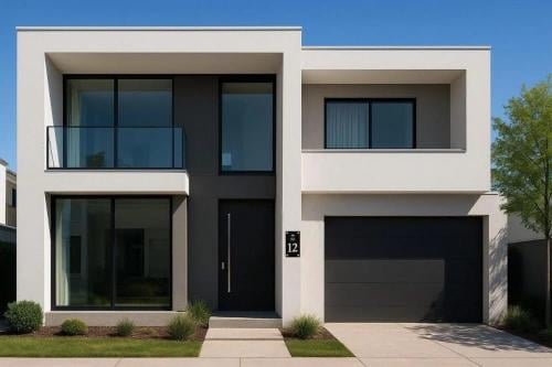 لوحة رقم المنزل أكريليك تصميم رقم 2 – مقاس 40×20 س...