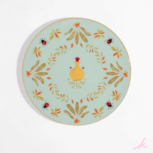 Peek a Bloom - طقم سفرة لستة اشخاص (24 قطعة)