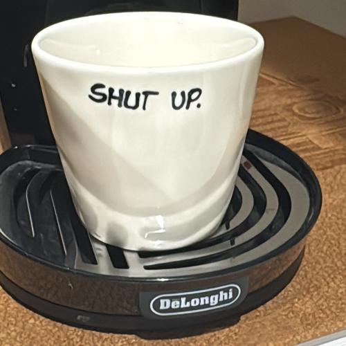 Shut Up - كوب اسبريسو