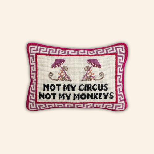 Not my circus Not My Monkeys - مخده