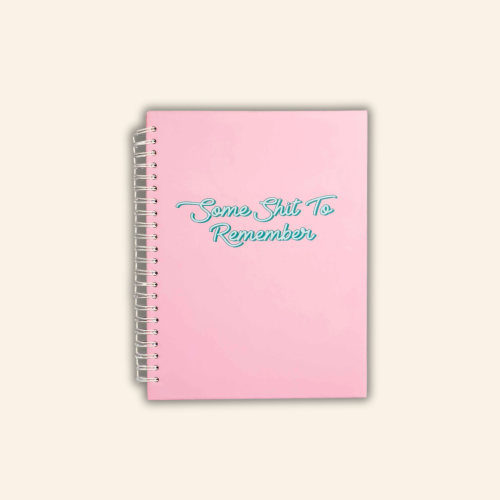 Some Shit to Remember - دفتر