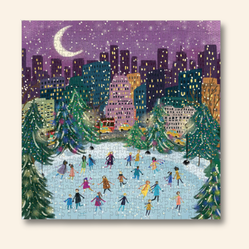 Winter Skaters - بزل (500 قطعة)