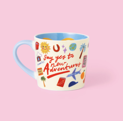 Say Yes to New Adventures - كوب